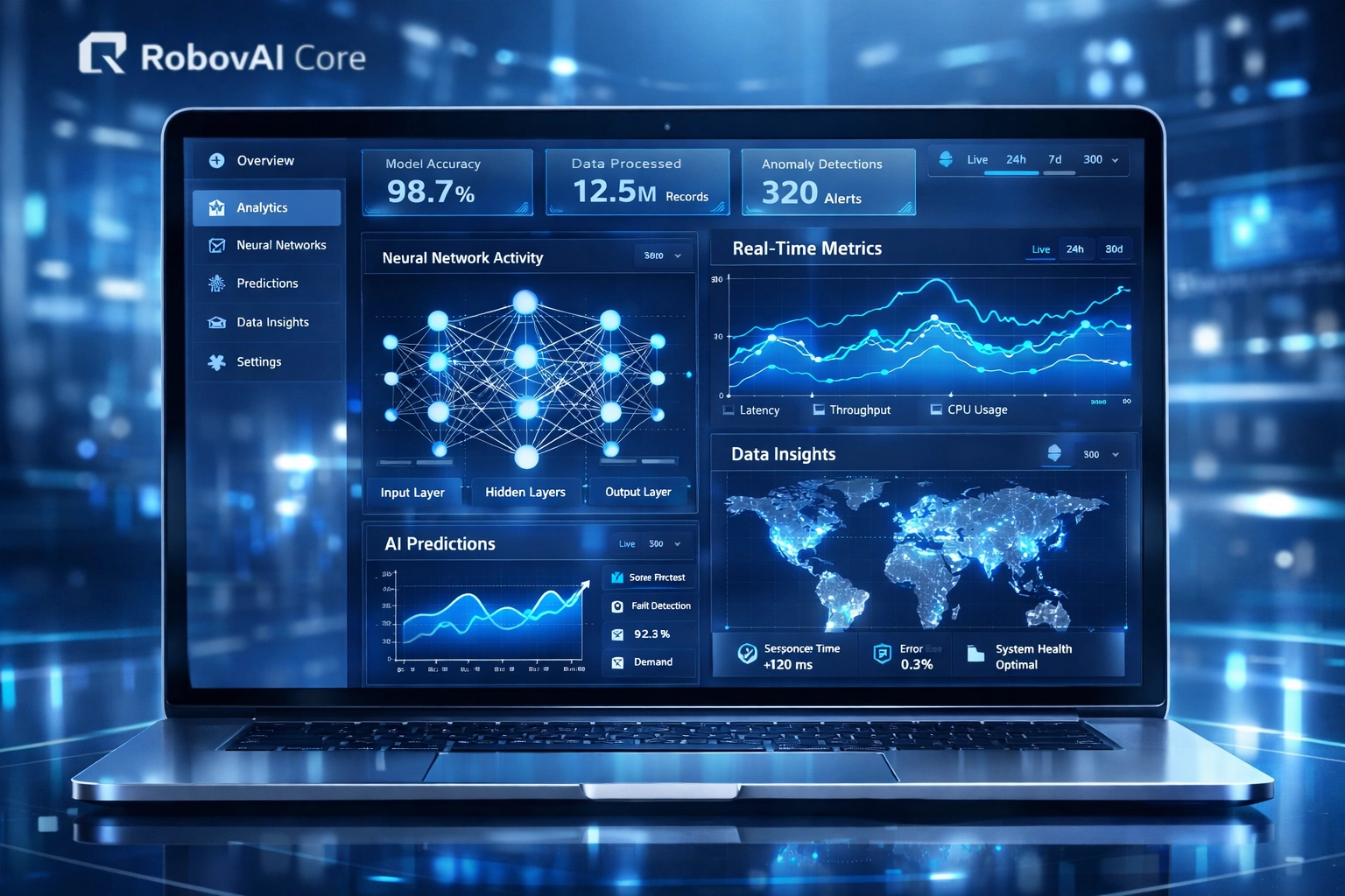 RobovAI Core Dashboard